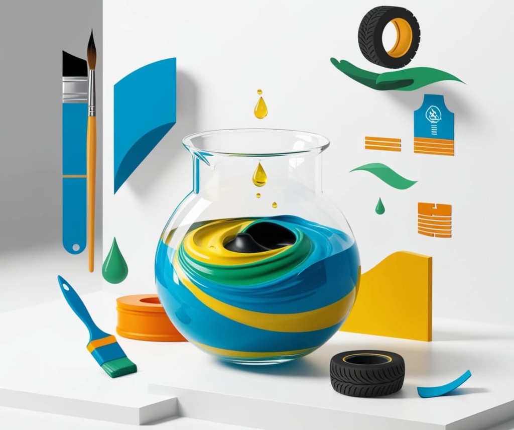 کاربردهای ماده شیمیایی دی بنزوئیل پروکساید در صنایع رنگ، لاستیکسازی، رزین و چسب، کامپوزیت و پلیمریزاسیون